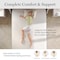 Martha Stewart SleepComplete 12 Inch King Medium Firm Hybrid Pocket Spring and Foam Dual-Action Cooling Mattress CL-MODE1-12K-MS - alternate 8